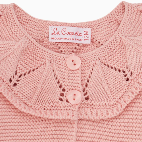 Pink Baena Baby Cardigan