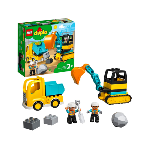 LEGO DUPLO Town Truck & Tracked Excavator